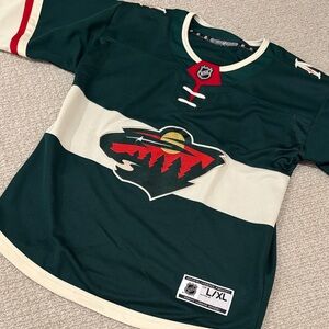 NHL Kids MN Wild Jersey - youth l/xl